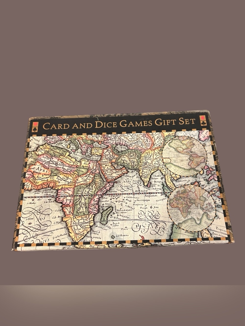 Vintage Robert Frederick Limited Card&Dice Games Gift Set-2004.Opened.Not used.